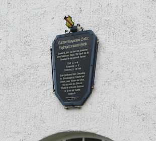 Informationstafel zur Heilquelle