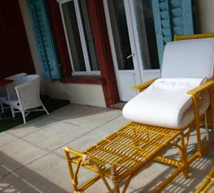 Balkon vom "Kaiserzimmer" der Schatzalp