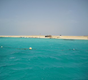 Am Anker vor Giftun Island