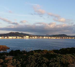 Übersicht Strand Cala Millor