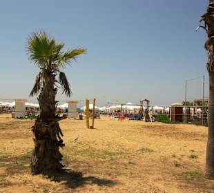 Evrenseki an der Promenade entlang