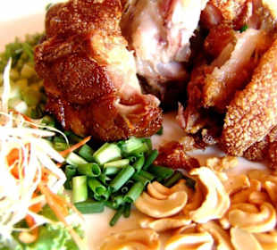Signature Dish Pork Knuckle Thai Style 