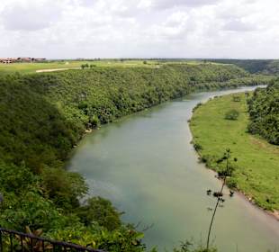 Blick auf den Rio Chavon