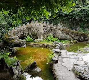 Nibelungenhalle Drache