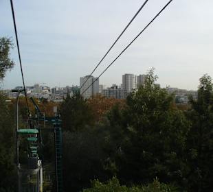 Blick aus der Seilbahn