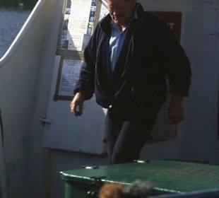 Der Matrose unserer Fähre