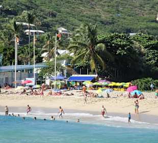 Strandimpressionen an der Plage des Roches Noires