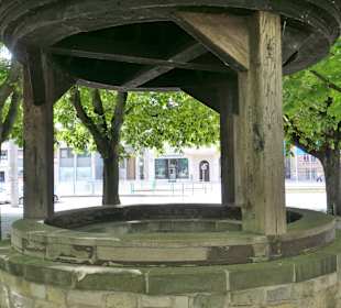 Der Dombrunnen, ein beliebtes Fotomotiv