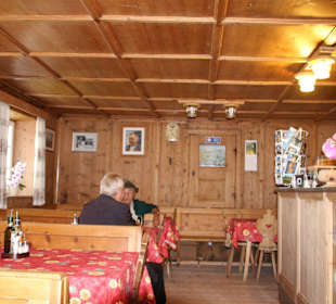 Holzgetäfelte Innenansicht