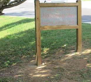Horseshore Bay Schild zum Strand