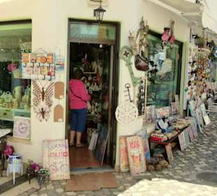 Kleines Geschäft in einer Seitengasse