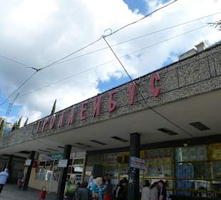 Trolleybusbahnhof in Jalta