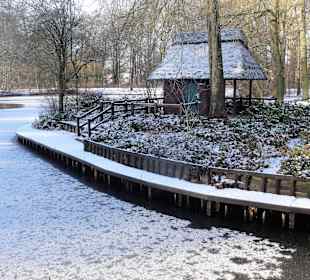 Winterspaziergang durch den Bürgerpark