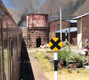 Ein Wassertank aus früheren Zeiten