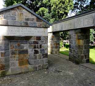 Denkmal auf dem Burgberg Wildeshausen
