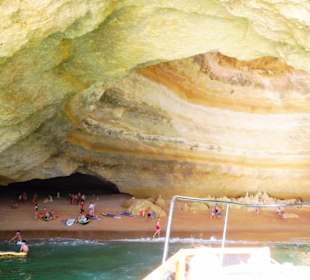Algarve vom Atlantik aus