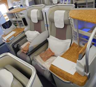 Emirates Airbus A 380, Business Class