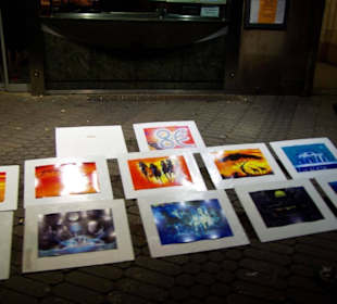 In der Altstadt Bilderverkauf