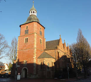 Außenansicht der Probsteikirche 