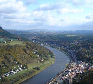 Blick auf die Elbe