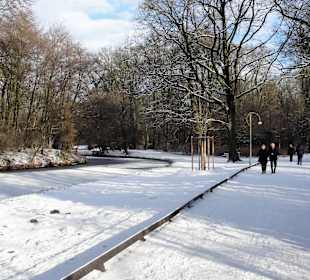 Winterspaziergang durch den Bürgerpark