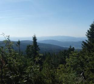 Bei unserer Wanderung zum / am Großen Arber