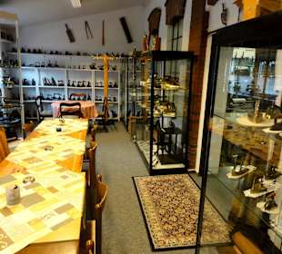 Bügeleisensammlung im Handwerksmuseum