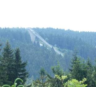 Die Skisprungschanzen im Kanzlersgrund