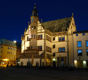 Altes Rathaus bei Nacht