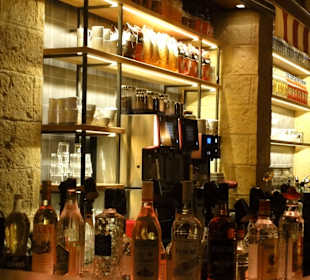 Blick auf die Bar des Cafe del Sol