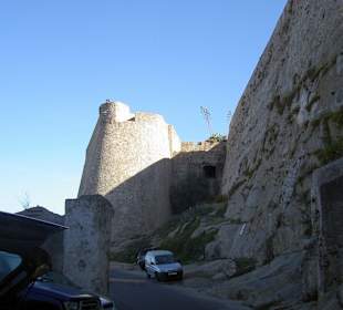 Blick auf die Zitadelle Calvi