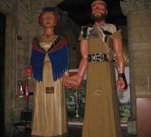 Im Rathausvorhof stehen mehrere von diesen