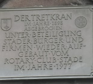 Der Tretkran von Stade – ein Nachbau von 1977