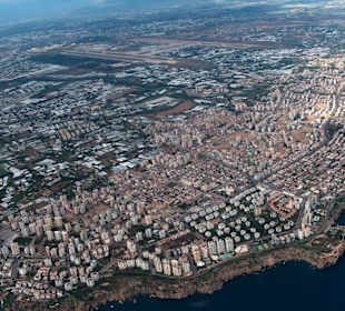 Luftaufnahme Airport Antalya