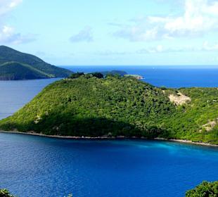 Blick vom Fort auf die zu verteidigende Küste