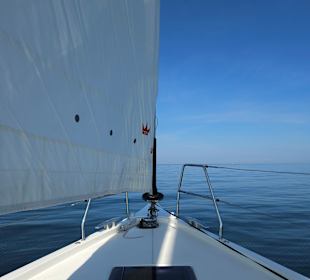 Segeln vor Warnemünde