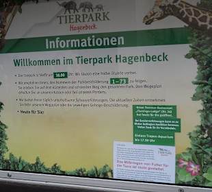 Infotafel am Eingang