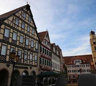 Fachwerkhäuser am Marktplatz