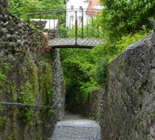 Kleine Gasse in der Oberstadt