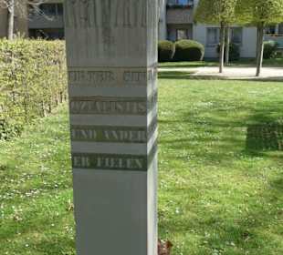 Denkmal für die deportierten Sinti und Roma