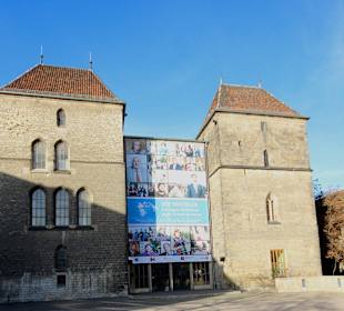 Rückseite Rathaus vom Irisplatz