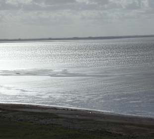 Stimmungsbild vom Campener Leuchtturm