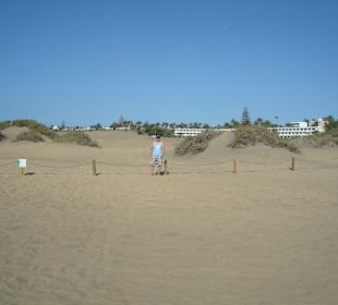 Vor den Dünen von Maspalomas