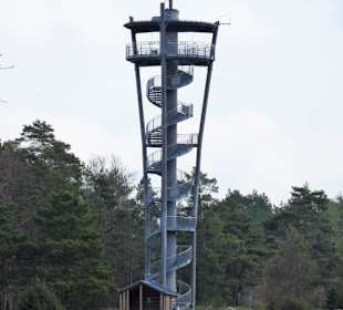 Die Himmelsleiter von Pottenstein aus gesehen