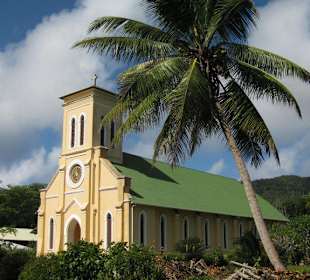 La Digue, Kirche