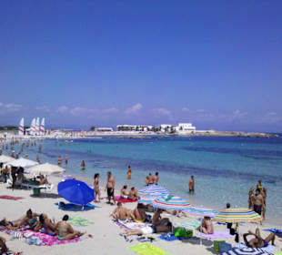 Blick von Es Pujols auf das Roca Bella