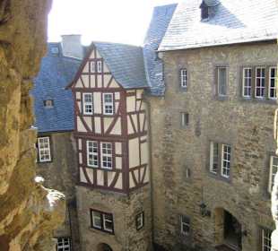 Blick auf den zweiten Innenhof.