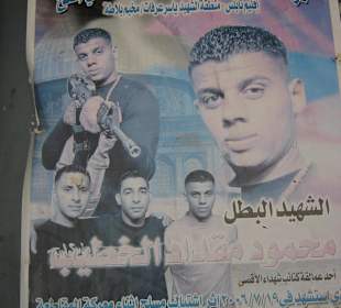 Märtyrer Friedhof in Nablus