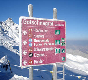 Skigebiet Klosters