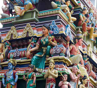 Dach hinduskiej swiatyni